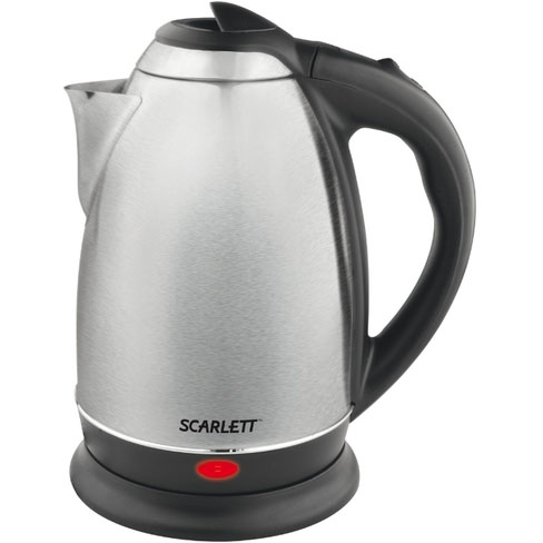 Чайник SCARLETT SC-1025 1800W, 2л, сталь