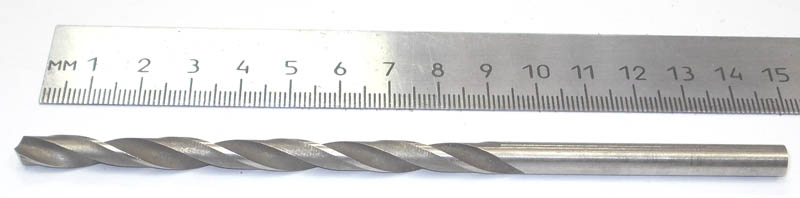 Сверло спиральное Ф6.3 мм длинное СССР Цена за 1 шт.