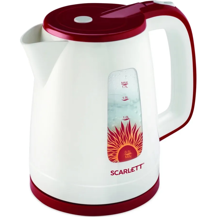 Чайник SCARLETT SC-EK18P37 пластик, 1.7л