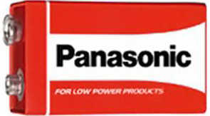 Батарея солевая PANASONIC 6F22 9v, 