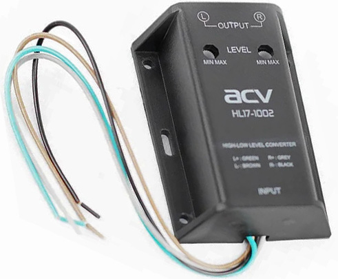 Адаптер ACV HL17-1002 на 2 канала Конвертор высокого-низкого уровня б/у