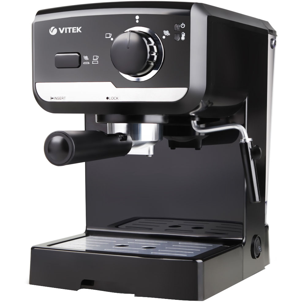 Кофеварка проточного типа VITEK VT-1502 для молотого кофе, 1,5л, 1050 Вт,