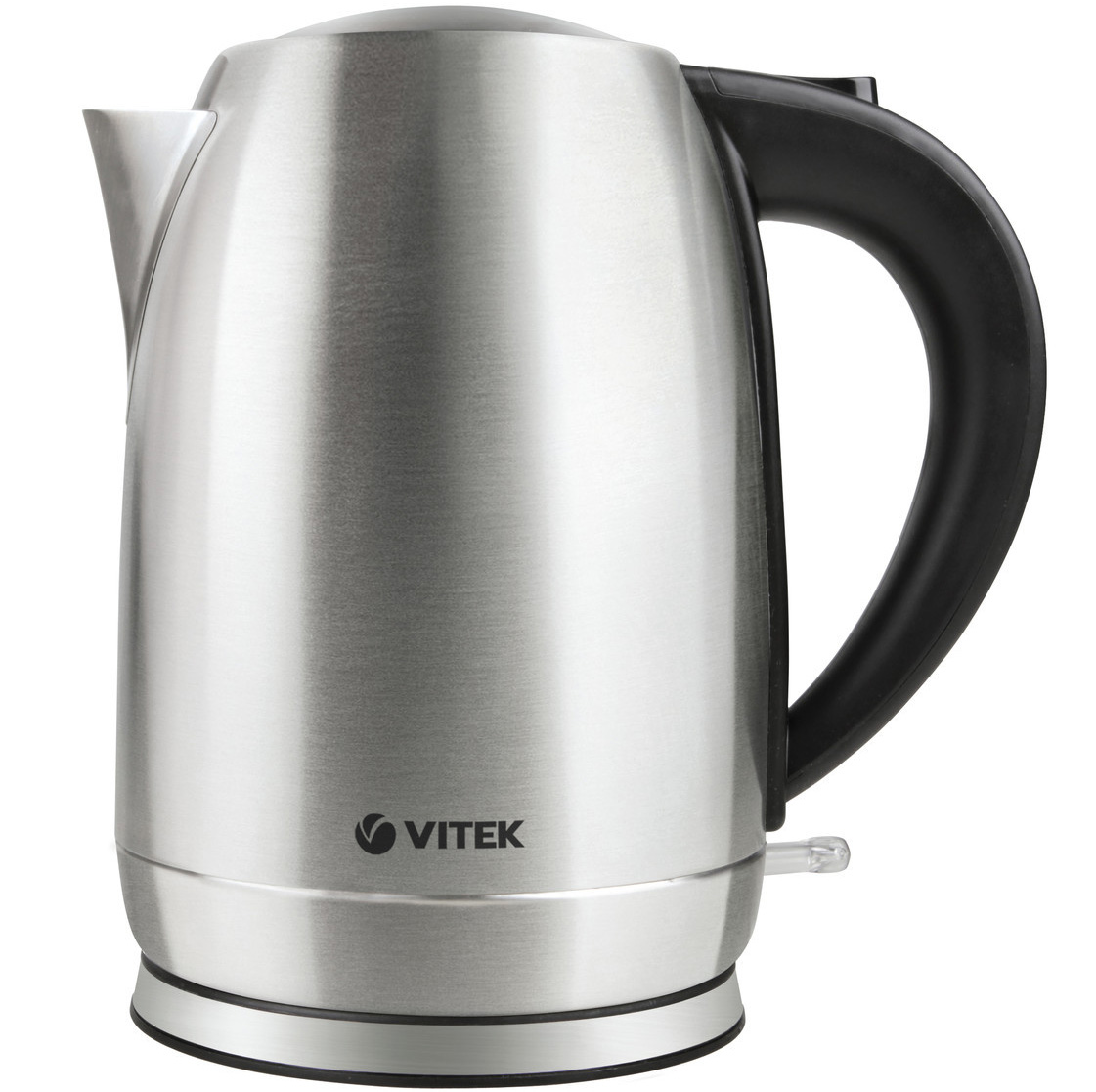 Чайник VITEK VT-7033 2200W, 1.7л, сталь, вращается на полдставке.