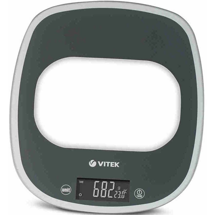 Весы кухонные VITEK VT-8013 GRAPHITE до 10 кг, тосность ±1г