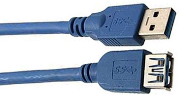 808-1 Удлинитель USB 3.0 Am-Af 1м 