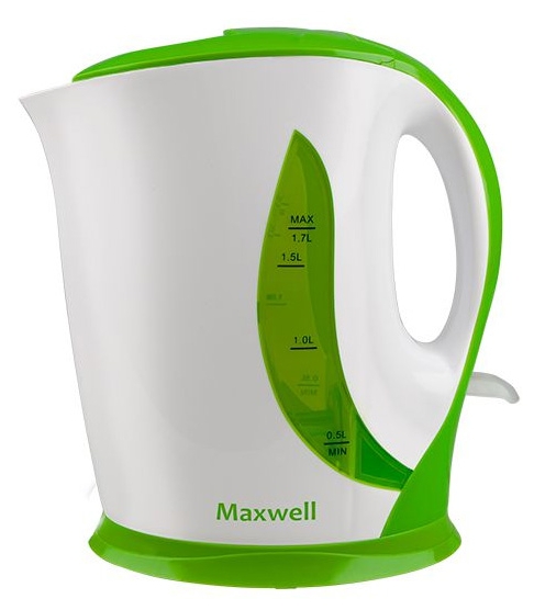 Чайник MAXWELL MW-1062 ''Улитка'' 1.7л, 2200 Вт, пластик